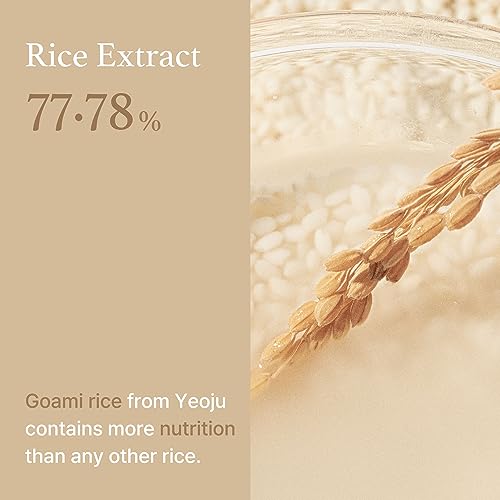 Rice Toner, 77.78% Rice Extract from Korea, Glow Essence with Niacinamide,  Freel